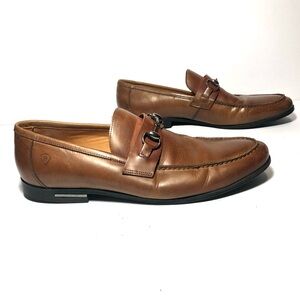 Radames Brown Leather Horsebit Brazilian Loafers Men’s Eur size‎ 41